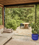 amber roll low 43cm bleu royal